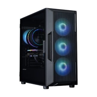 PC case I3 NEO V2 Mid Tower ARGB fan x4 black