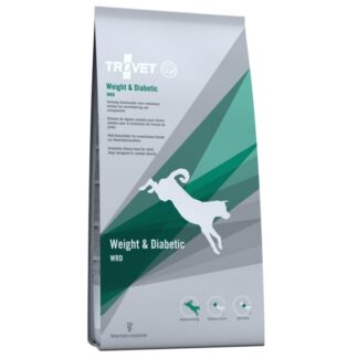 TROVET Weight & Diabetic WRD with chicken - dry dog food - 12 5 kg