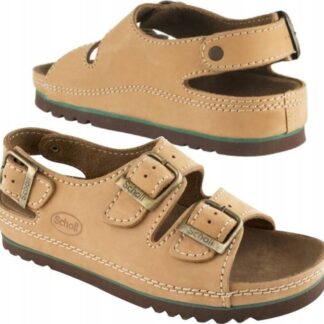 Comfortable Scholl AIR BAG BACK STRAP BRONZE sandals 39