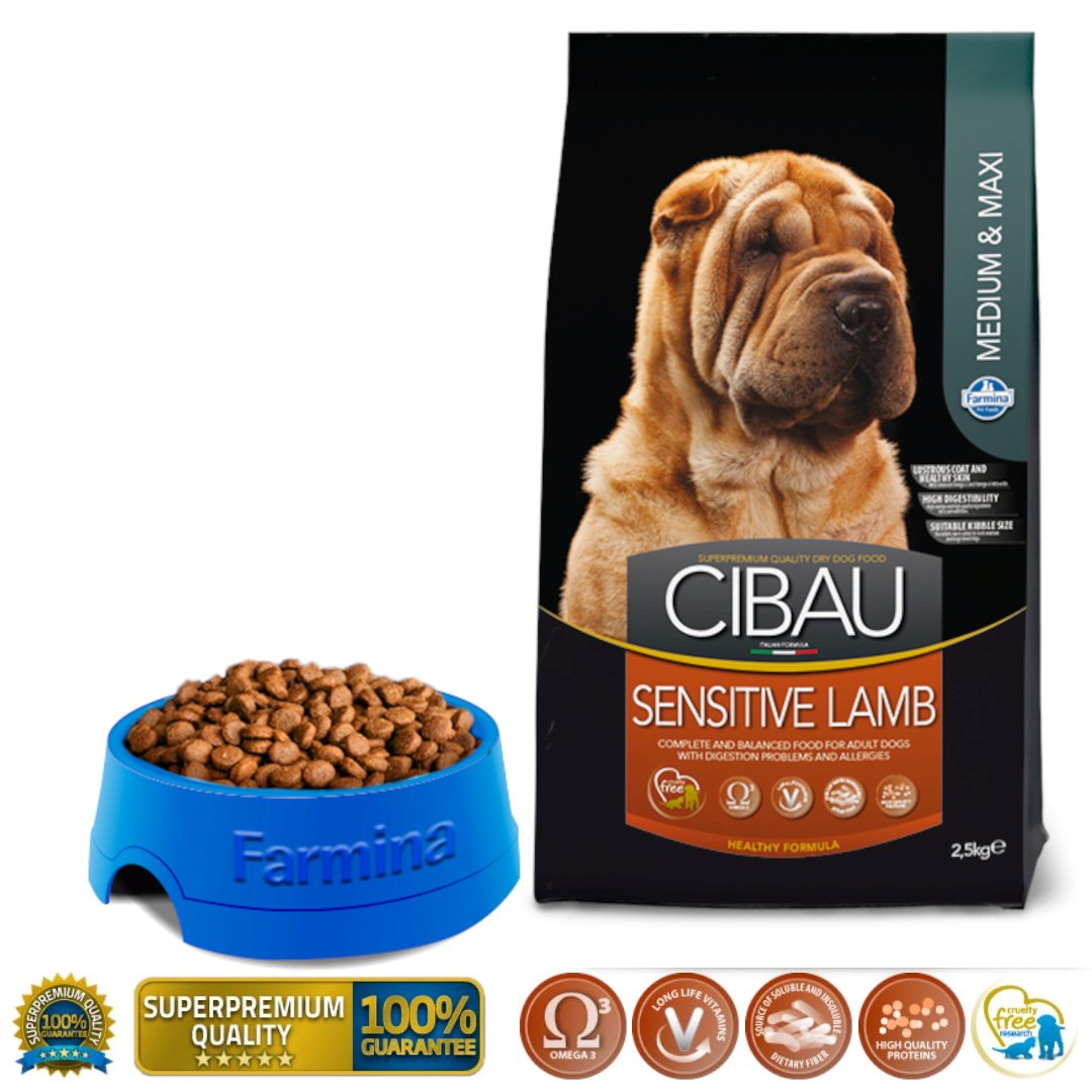 Farmina Pet Food SENSITIVE LAMB MEDIUM & MAXI 14 kg Adult Farmina Pet Food SENSITIVE LAMB MEDIUM & MAXI 14 kg Adult