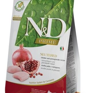 FARMINA N&D Prime Neutered Chicken&Pomegranate Adult - dry cat food - 5 kg