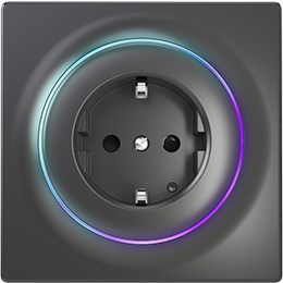 Fibaro FGWOF-011-8 socket-outlet Type F Black Fibaro FGWOF-011-8 socket-outlet Type F Black