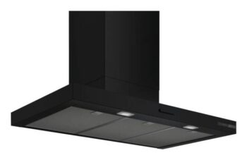 Bosch Serie 4 DWB95CC60 cooker hood Wall-mounted Black 594 m3/h