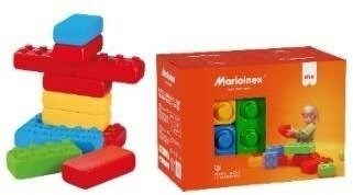 Marioinex âbrickâ building blocks  12 pieces