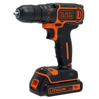 Black & Decker BDCDC18-QW drill 650 RPM Black  Orange