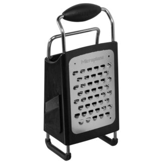 Microplane 4-Sided Box Grater fine/extra coarse/ribbon/slicer