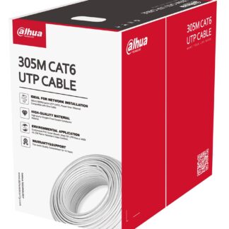 Dahua Technology PFM920I-6UN-C-V2 networking cable White 305 m Cat6 U/UTP (UTP)