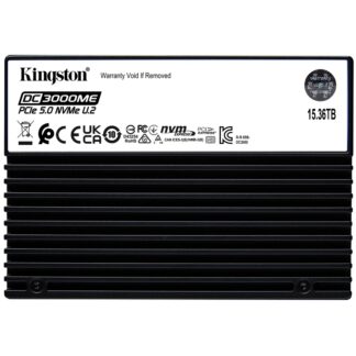 Kingston Technology 15.36TB DC3000ME U.2 PCIe 5.0 NVMe TCG Opal Enterprise SSD
